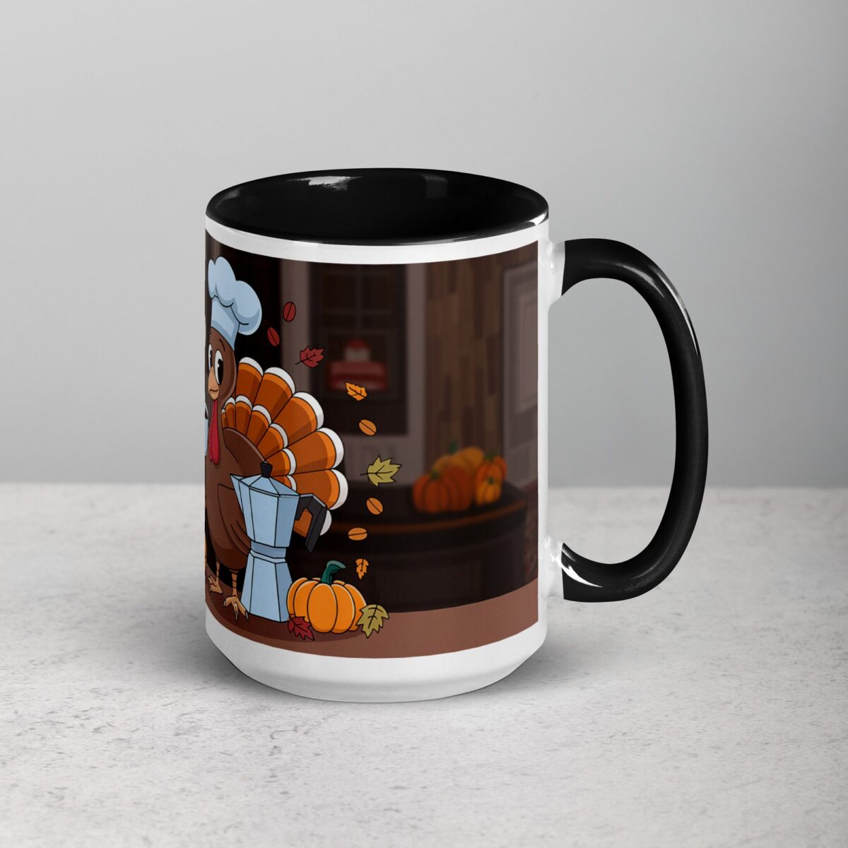 Turkey and Coffee, the Perfect Pairing Thanksgiving Mug - Image 6