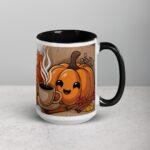Pumpkin Spice & Everything Nice Thanksgiving Mug - Image 6