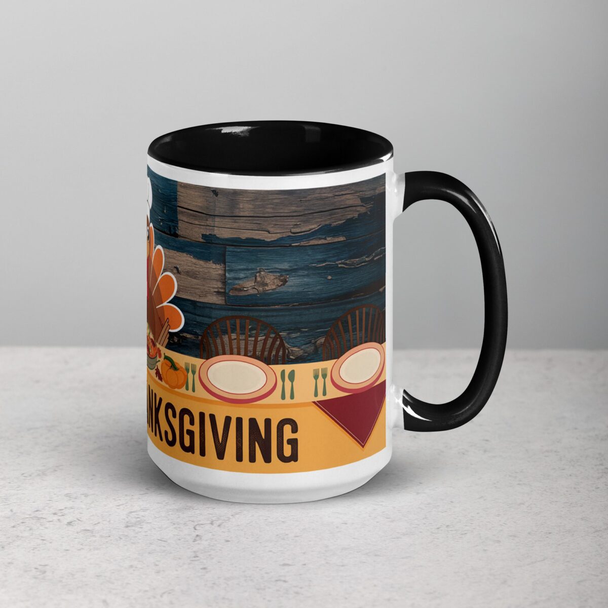 Happy Thanksgiving Fun Coffee Mug & Tea Cup - Image 6