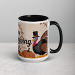 Happy Thanksgiving Sophisticated Coffee Mug & Tea Cup - Image 6