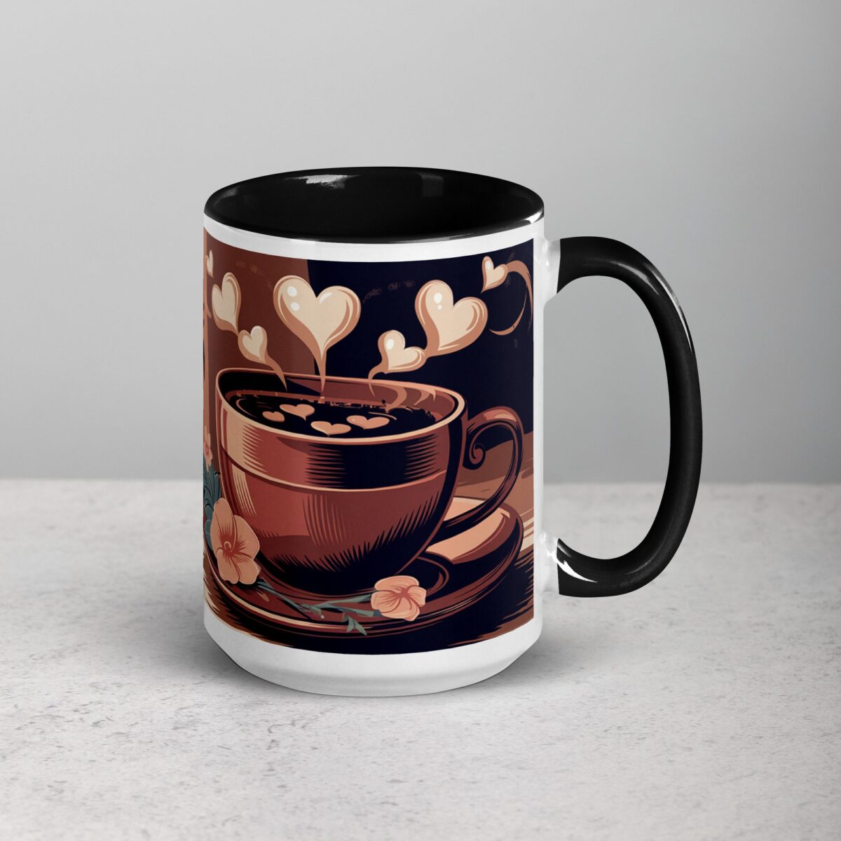 Steaming Hot Love Valentines Day Coffee Mug - Image 6