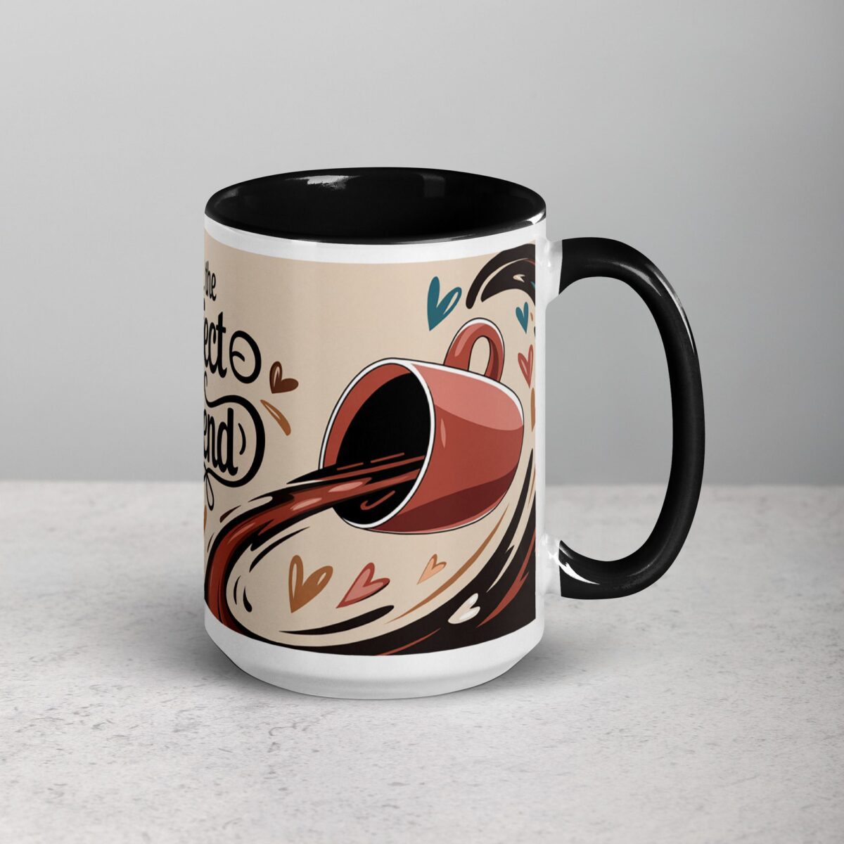 We’re the Perfect Blend Valentines Day Coffee Mug - Image 6