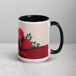 Happy Valentine's Day Elegant Coffee Mug - Image 6