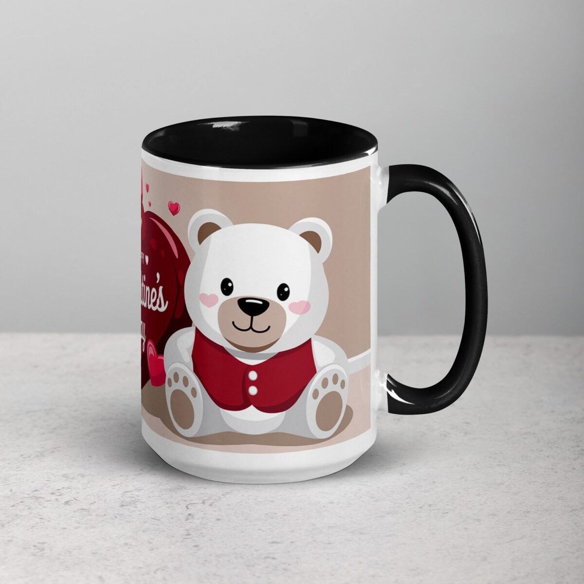 Happy Valentine's Day Sophisticated Coffee Mug - Image 6