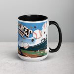 Swing for the Fences, But First Coffee Baseball Mug - Image 6