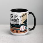 Batter Up, Coffee’s On Deck Baseball Mug - Image 6