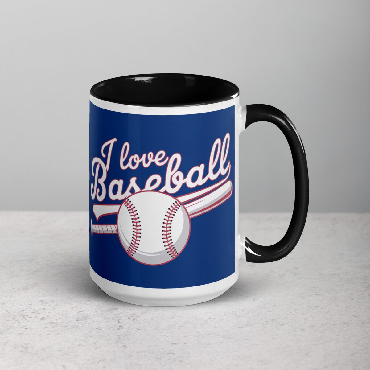 I Love Baseball Retro Coffee Mug & Tea Cup - Image 6