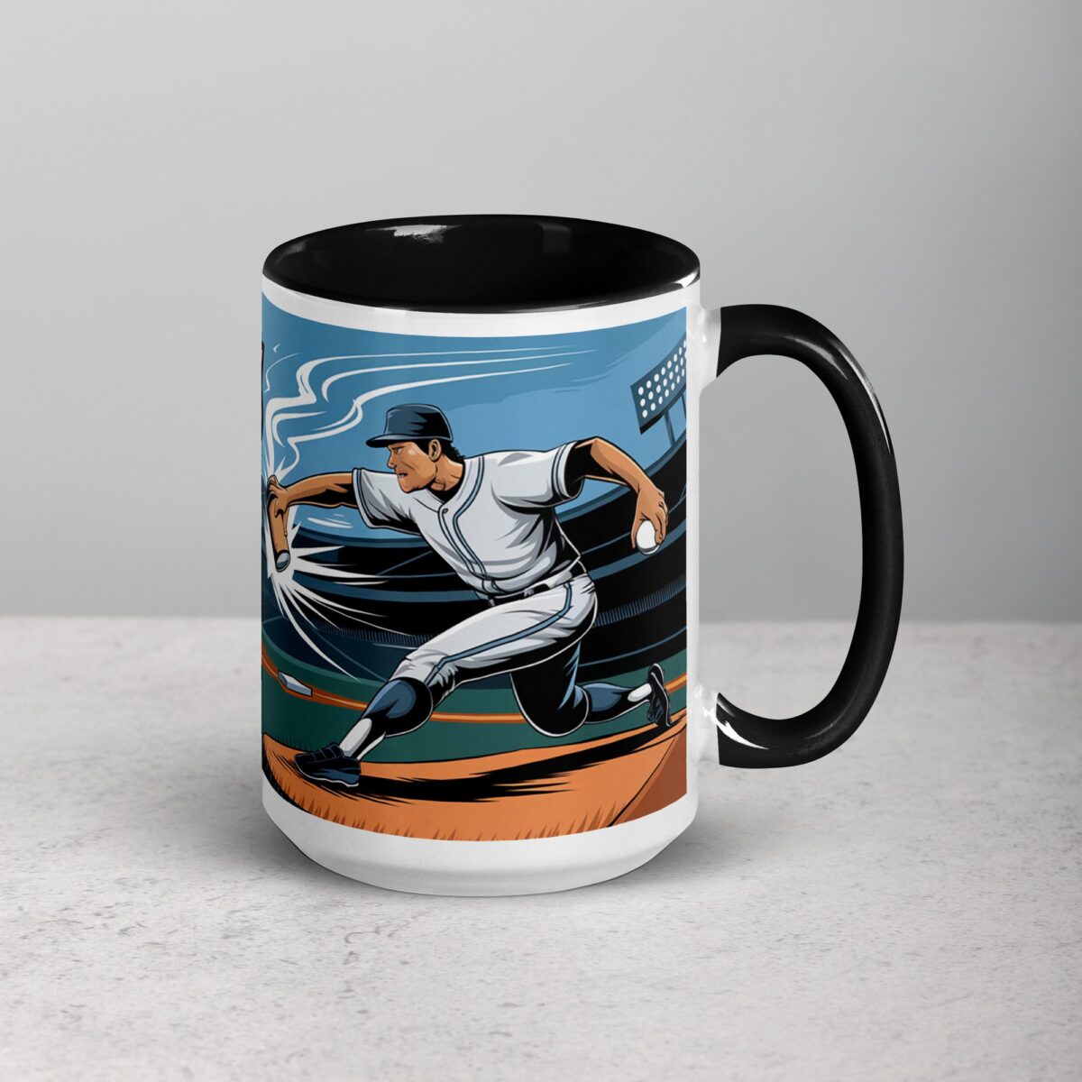 Strikeouts & Steaming Cups Coffee Mug & Tea Cup - Image 6