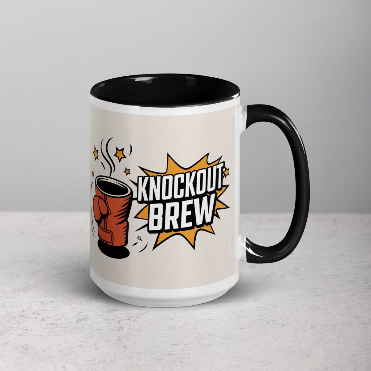 Knockout Brew Boxing Coffee Mug - Image 6