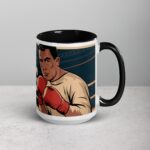 I Love Boxing Retro Coffee Mug & Tea Cup - Image 6