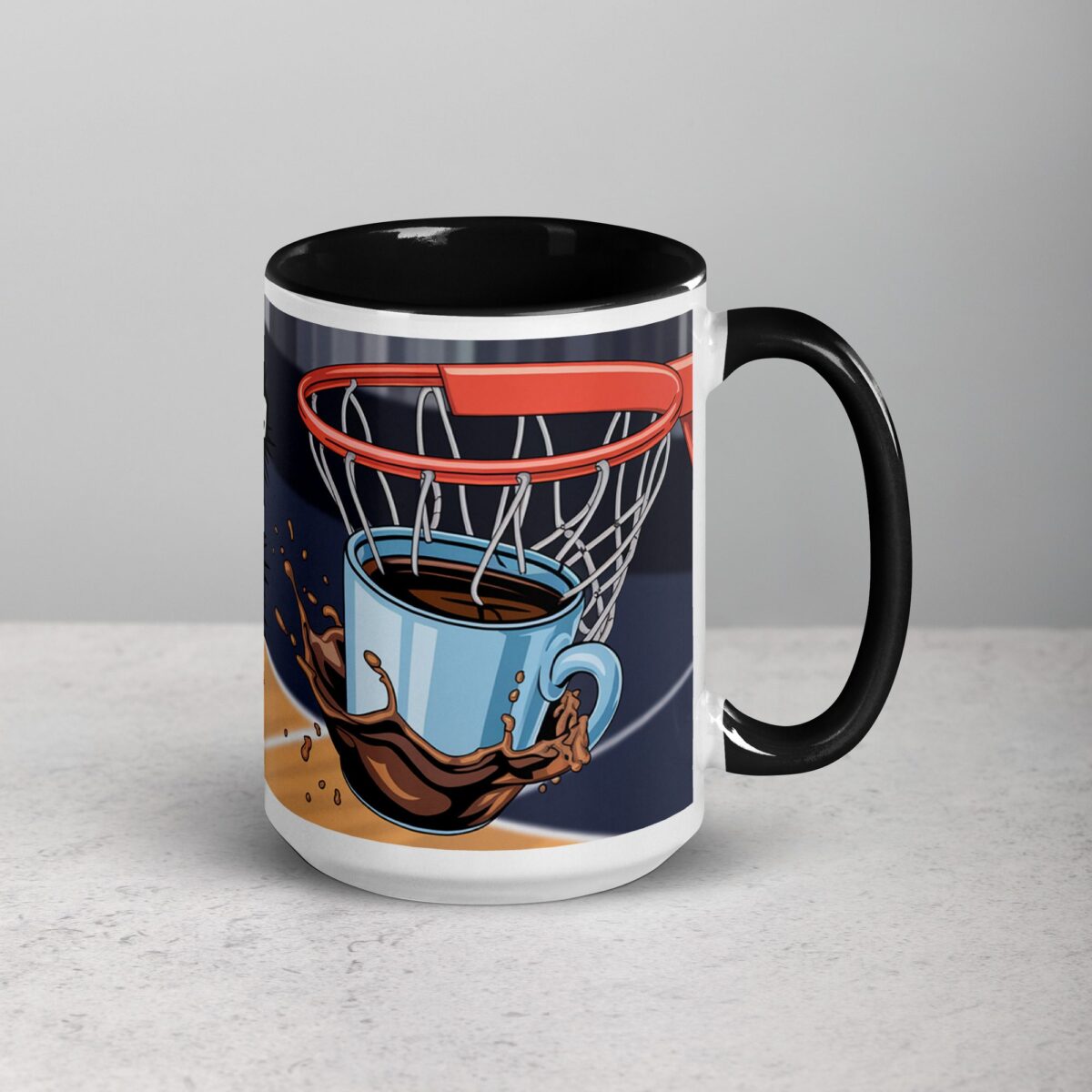 Dunkin' My Coffee Basketball Mug - Image 6