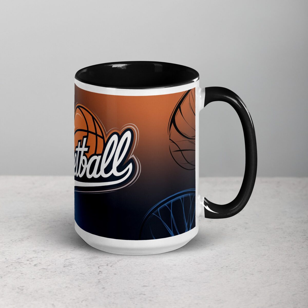 I Love Basketball Sophisticated Coffee Mug & Tea Cup - Image 6