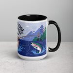 Catch & Release, Sip & Repeat Fishing Mug - Image 6