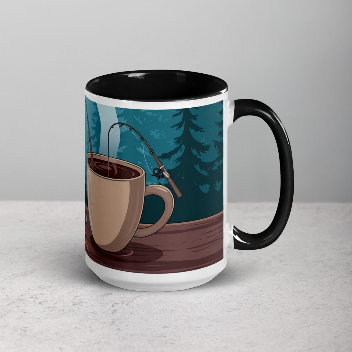 Good Things Come to Those Who Bait (and Brew) Coffee Mug - Image 6