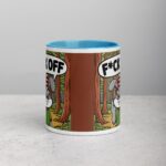 Bunny Rabbit Middle Finger Coffee Mug & Tea Cup - Image 13