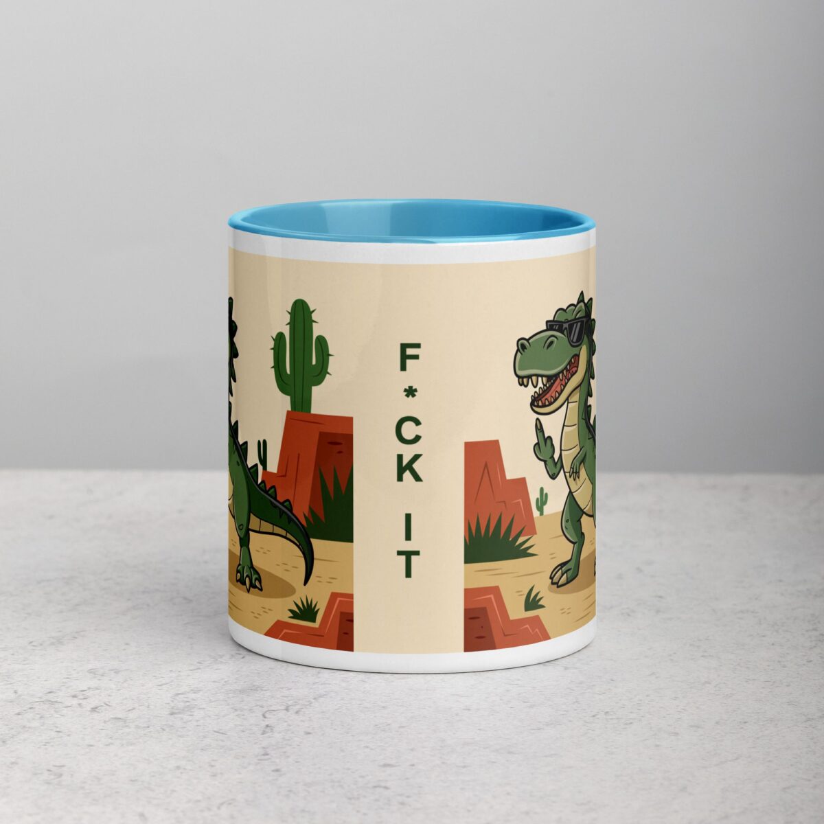 F"ck It Dinosaur Coffee Mug & Tea Cup - Image 13
