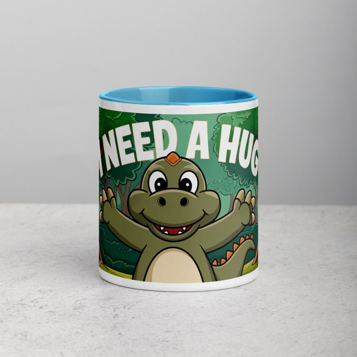 I Need a Hug Dinosaur Coffee Mug & Tea Cup - Image 13