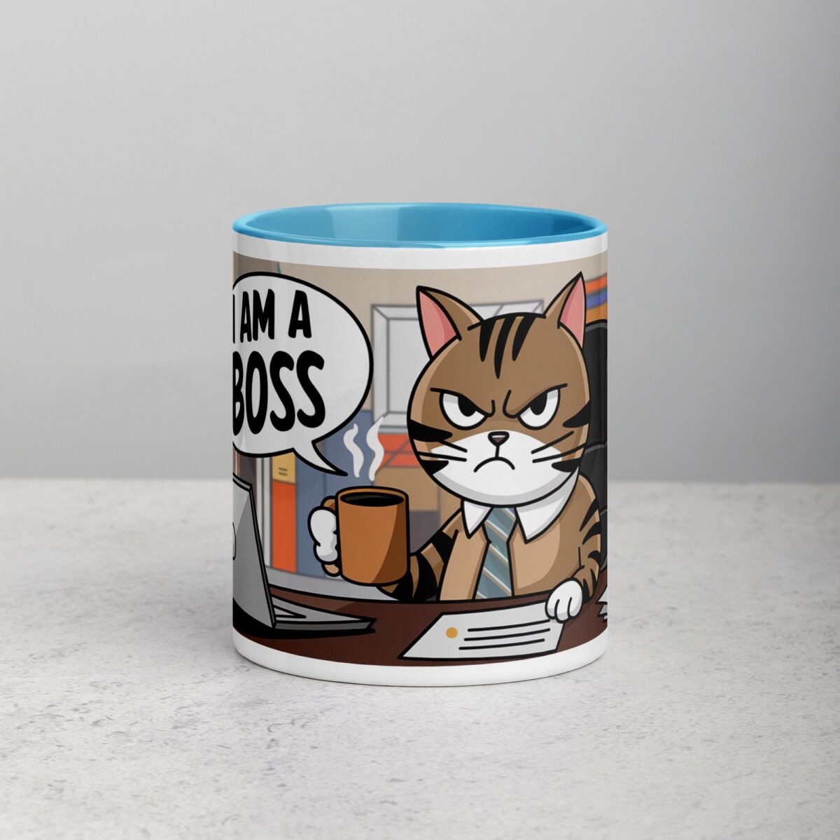Cat I am a Boss Coffee Mug & Tea Cup - Image 13