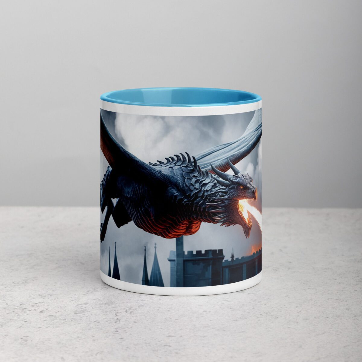 Flying Dragon Fire Coffee Mug & Tea Cup - Image 13