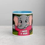 Elephant I Need a Hug Coffee Mug & Tea Cup - Image 13