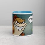 Middle Finger Fish Coffee Mug & Tea Cup - Image 13
