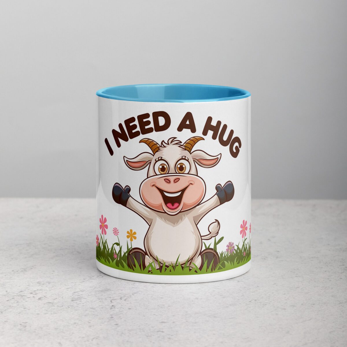 I Need a Hug Goat Coffee Mug & Tea Cup - Image 13