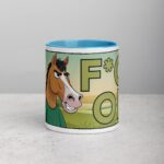 Middle Finger Horse Coffee Mug & Tea Cup - Image 13