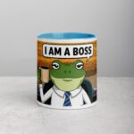 I am a Boss Frog Coffee Mug & Tea Cup - Image 13
