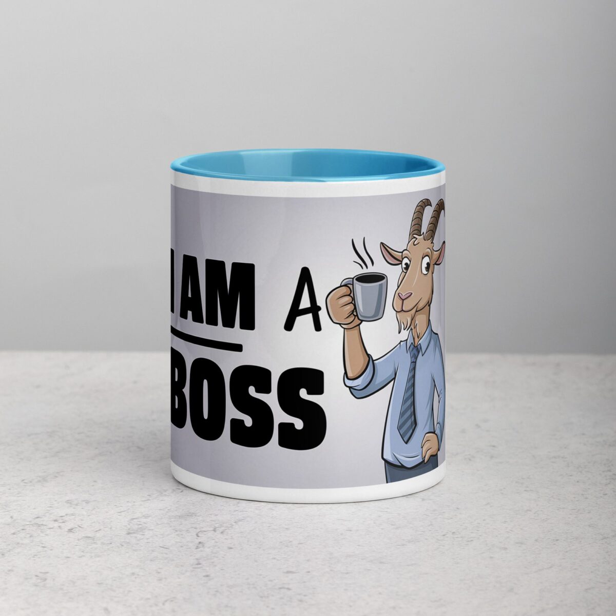 I am a Boss Goat Coffee Mug & Tea Cup - Image 13