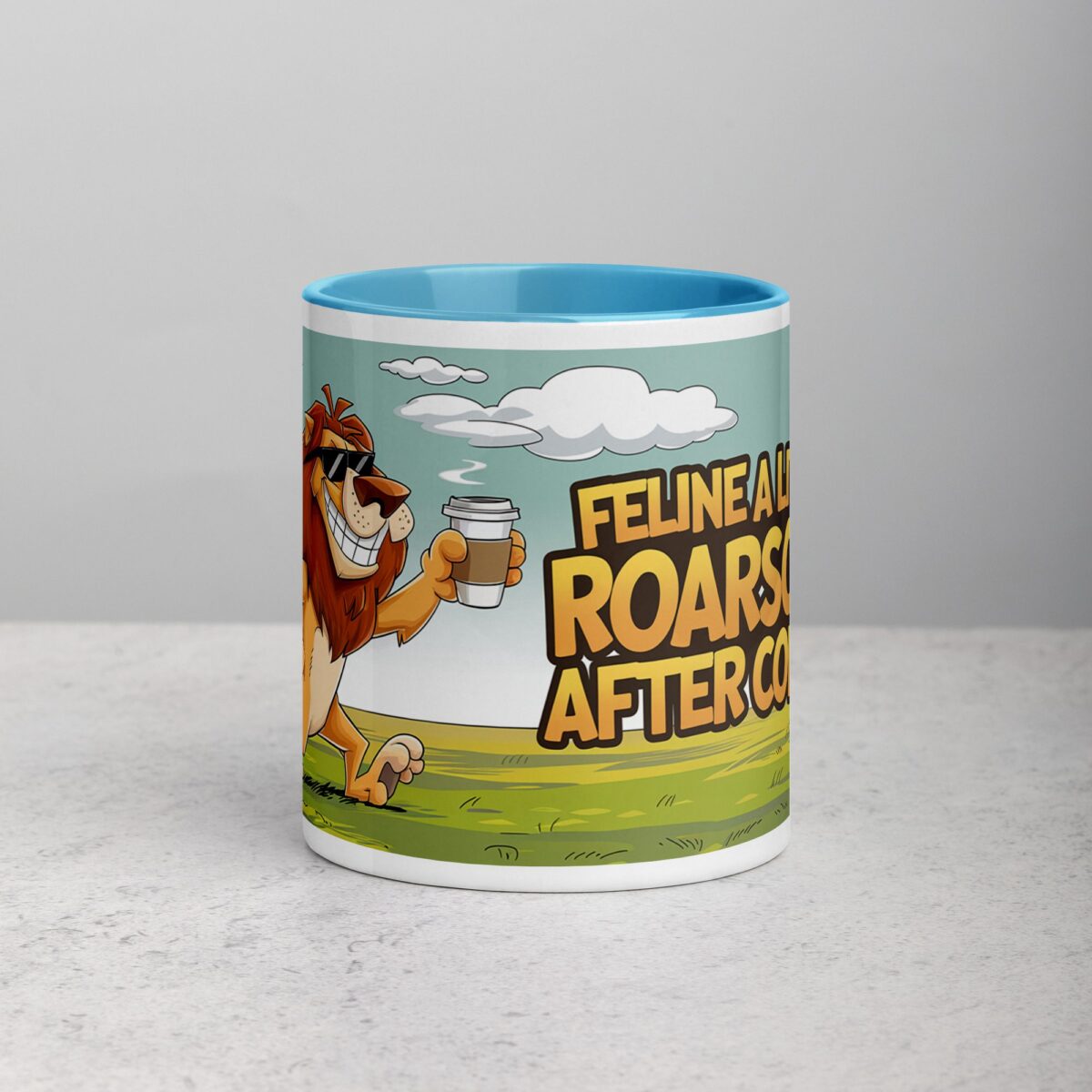 Feline Roarsome Lion Coffee Mug - Image 14
