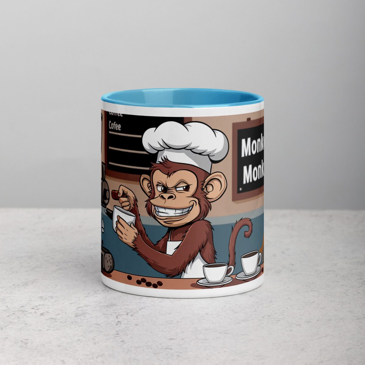 Monkey See Monkey Brew Coffee Mug - Image 13