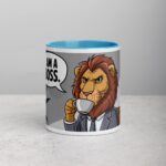 I am a Boss Lion Coffee Mug & Tea Cup - Image 13