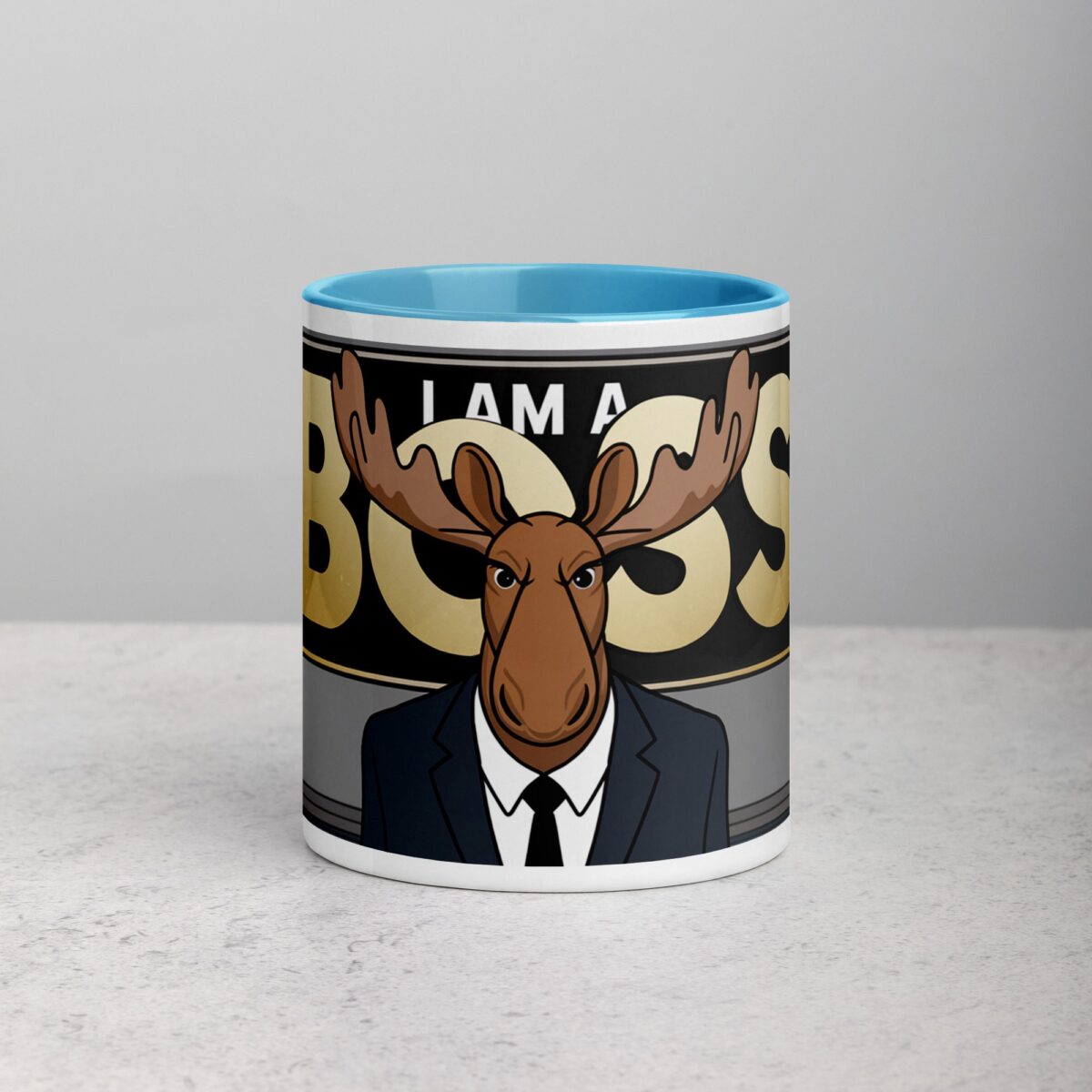 I am a Boss Moose Coffee Mug & Tea Cup - Image 13