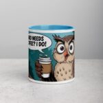 Hoo Needs Coffee? I Do! Owl Mug - Image 13