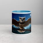 Owl Under Moonlight Coffee Mug & Tea Cup - Image 13