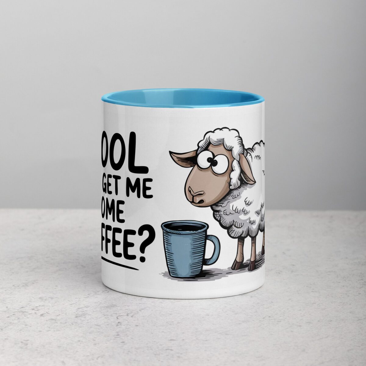 Wool You Get Me Some Coffee? Sheep Mug - Image 13