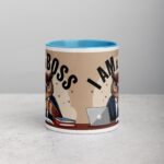 I am a Boss Owl Coffee Mug & Tea Cup - Image 13
