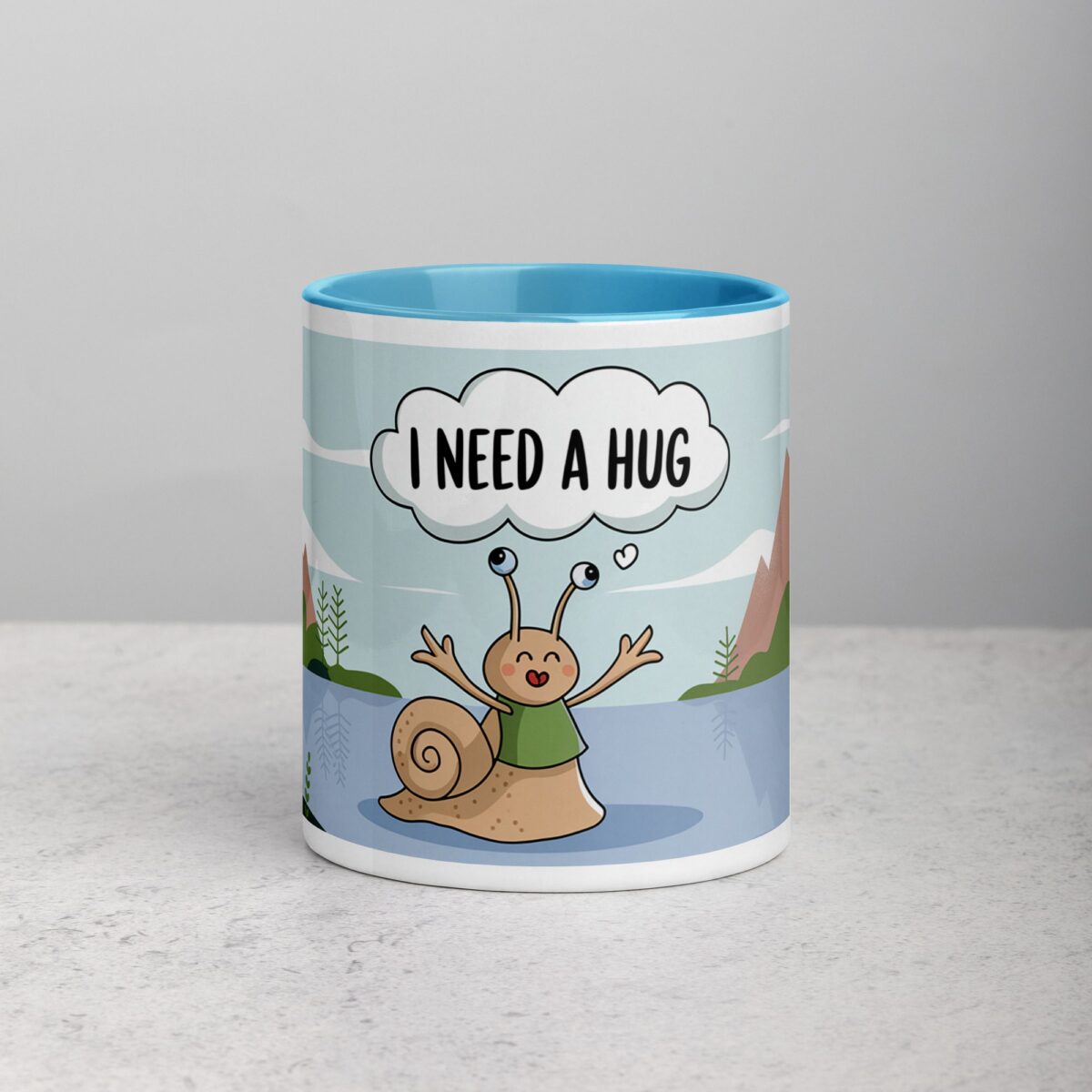 I Need a Hug Snail Coffee Mug & Tea Cup - Image 13