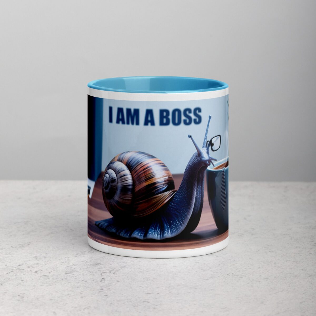 I am a Boss Snail Coffee Mug & Tea Cup - Image 13
