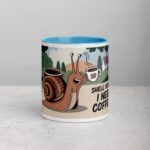 Shell Yeah, I Need Coffee! Snail Mug - Image 13