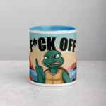 Middle Finger Turtle Coffee Mug & Tea Cup - Image 13