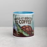 Turtle-ly Addicted to Coffee Mug - Image 13