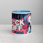Middle Finger Unicorn Coffee Mug & Tea Cup - Image 13