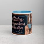 Fiancé Status: Coffee in One Hand, Ring in the Other Mug - Image 13