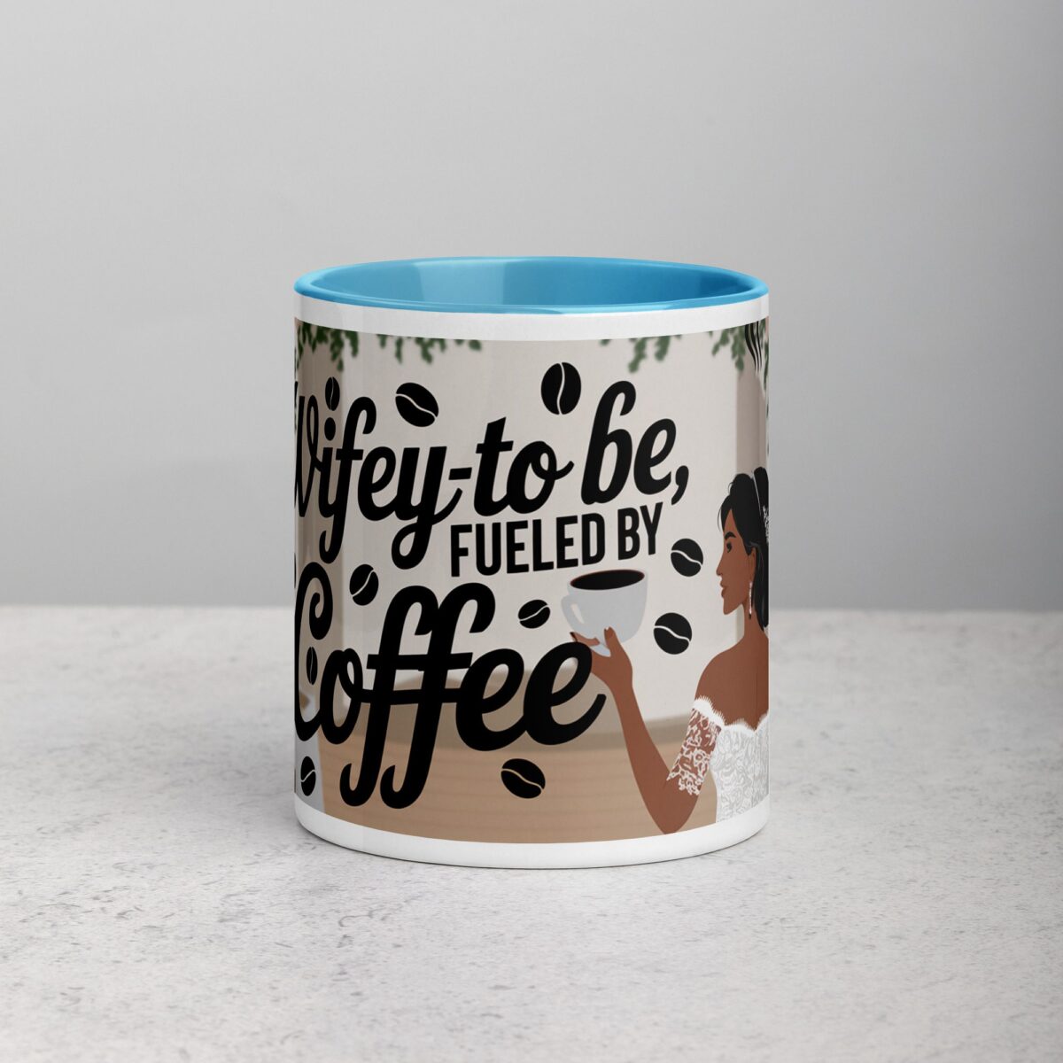 Wifey-to-Be, Fueled by Coffee Mug - Image 13