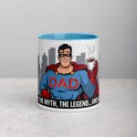 The Man, The Myth, The Legend... and His Coffee Dad Superhero Mug - Image 13