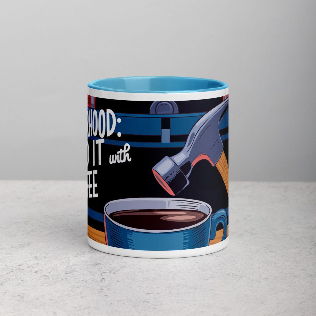 Fatherhood: Nailed It (With Coffee) Dad Mug - Image 13