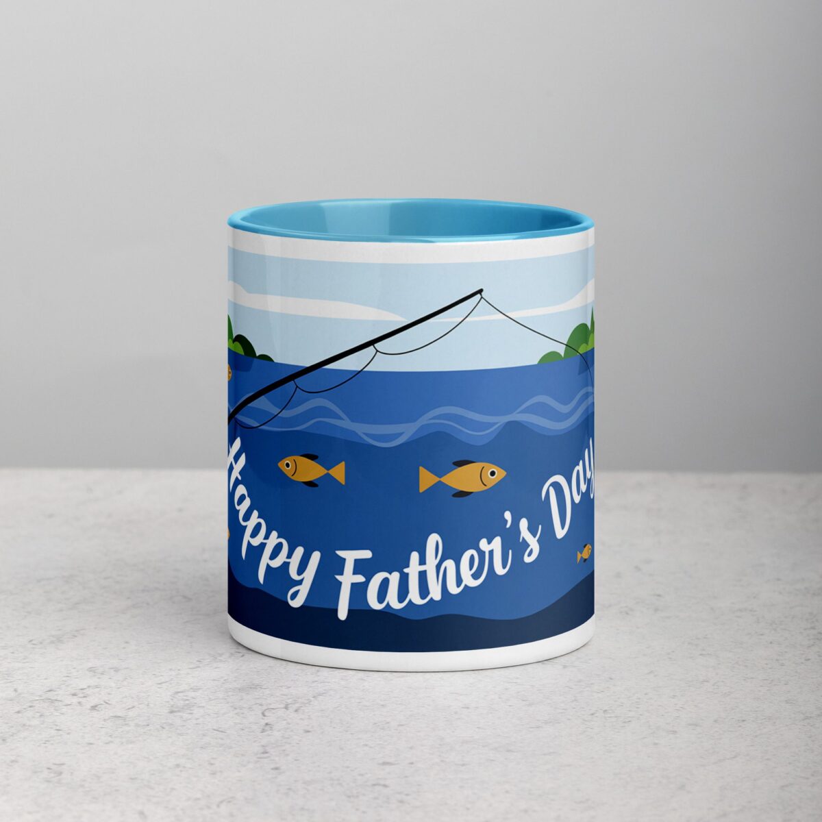 Happy Fathers Day Fishing Coffee Mug - Image 13