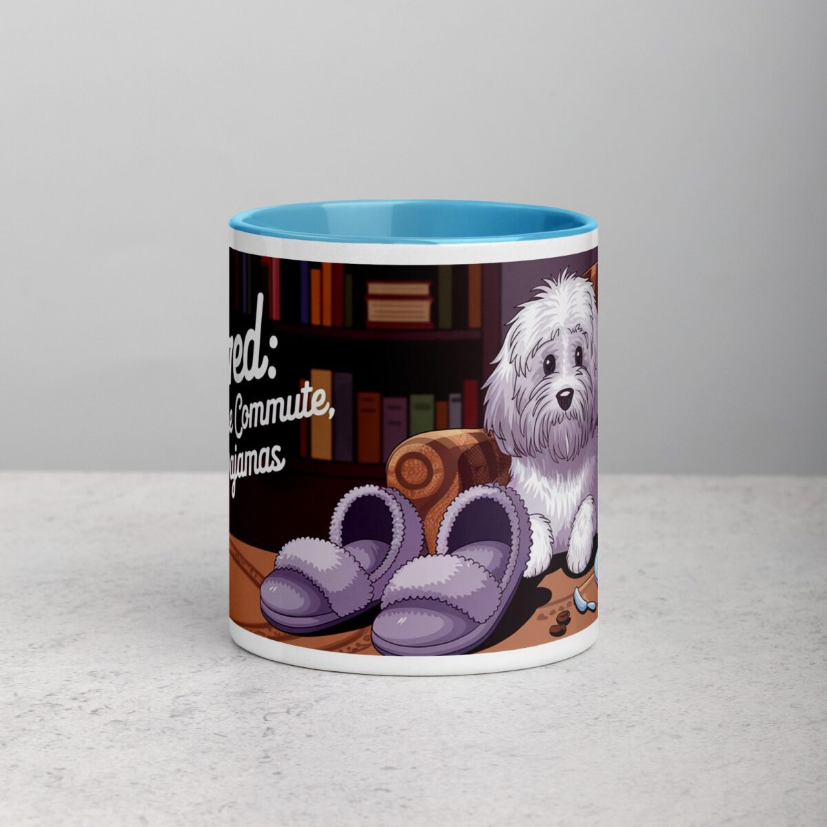 Retired: Goodbye Commute, Hello Pajamas Retirement Mug - Image 13