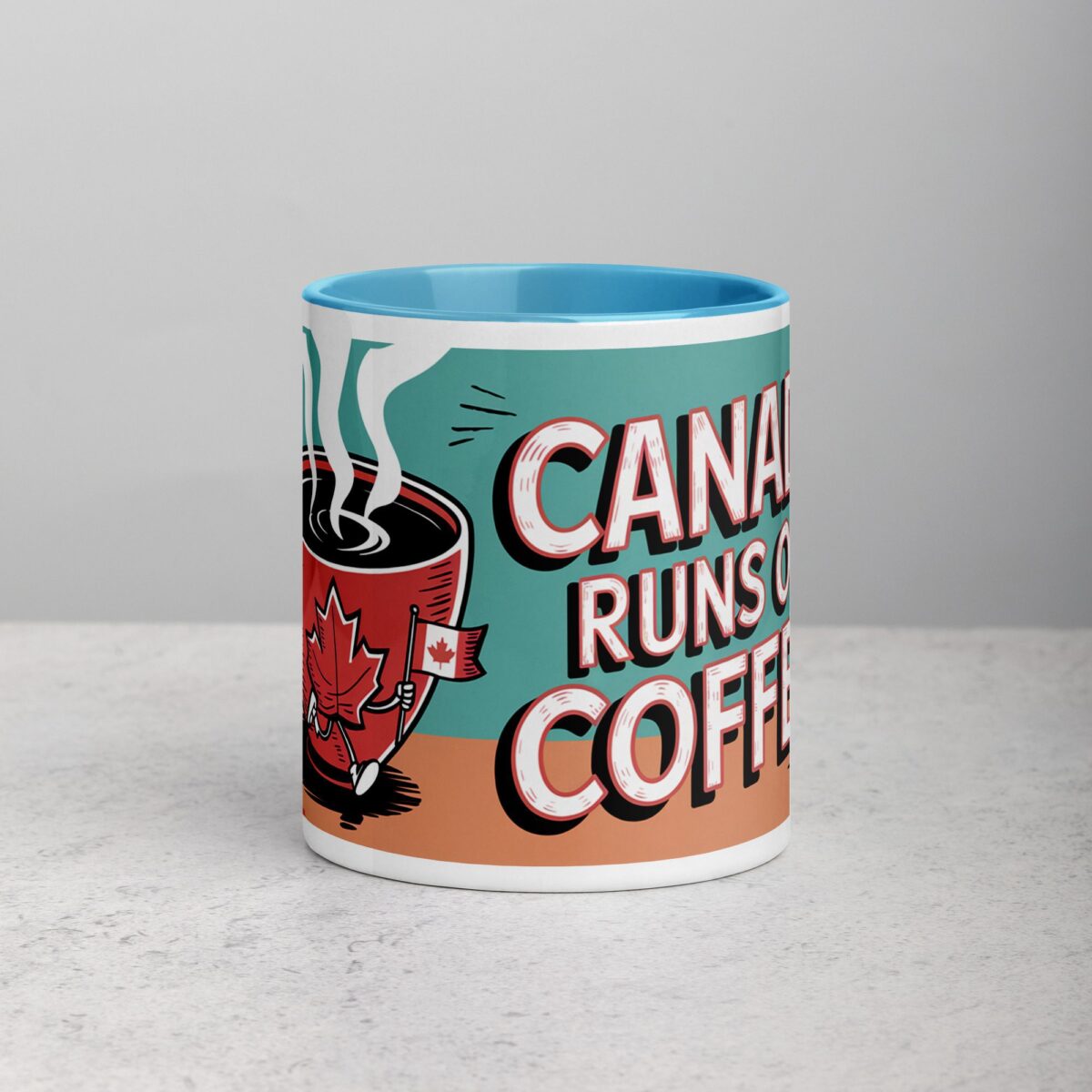 Canada Runs on Coffee Mug - Image 13